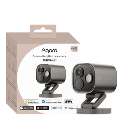 AQARA Camera Hub G5 Pro (PoE) harmaa