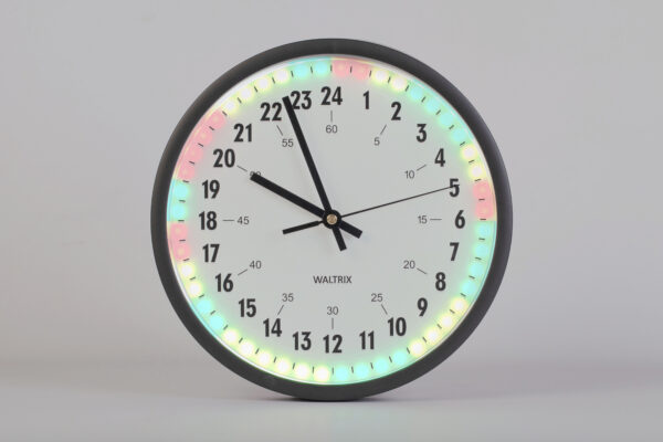 EcoWatch Julia (Ø 25 cm, musta, 24h)