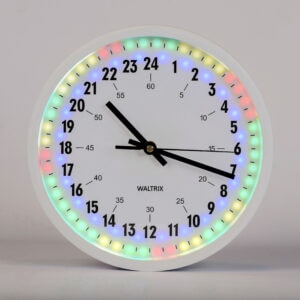 EcoWatch Julia (Ø 25 cm, valkoinen, 24h)