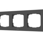 AQARA Switch Frame H2 harmaa 3-os.