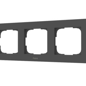 AQARA Switch Frame H2 harmaa 3-os.