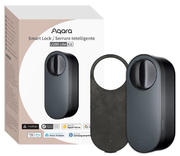 AQARA Smart Lock U200 Lite Kit musta
