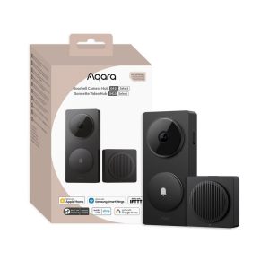 AQARA Smart Video Doorbell G410 musta