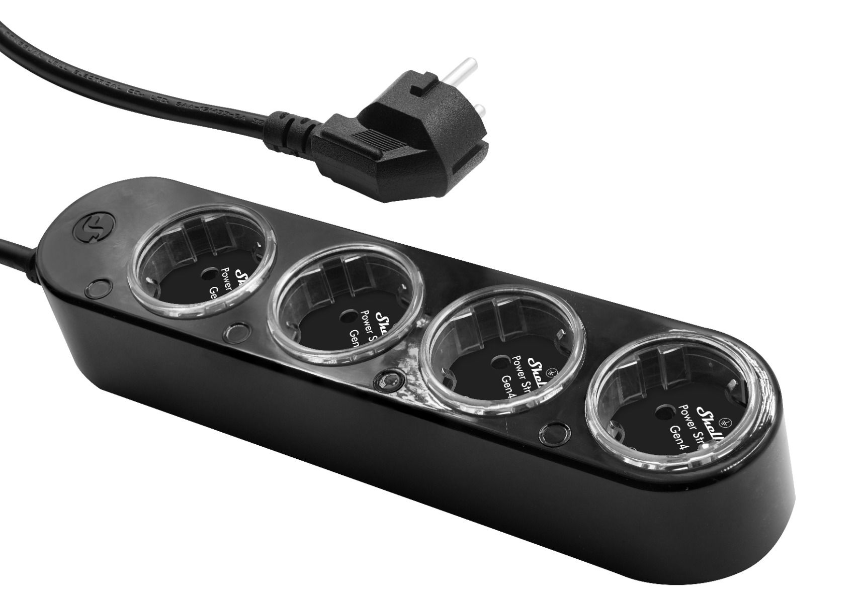 Shelly Power Strip 4 Gen4 musta