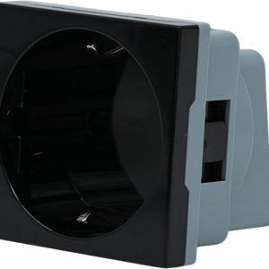 Shelly Wall Display Stand Socket musta