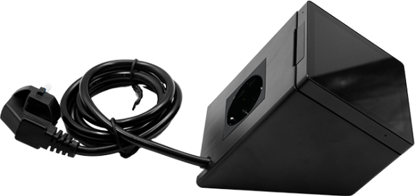 Shelly Wall Display Stand Socket musta - Image 6