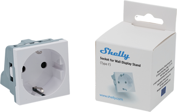 Shelly Wall Display Stand Socket valkoinen - Image 7
