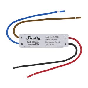 Shelly 1-Channel Decoupler 230V - AC–DC-signaalimuunnin
