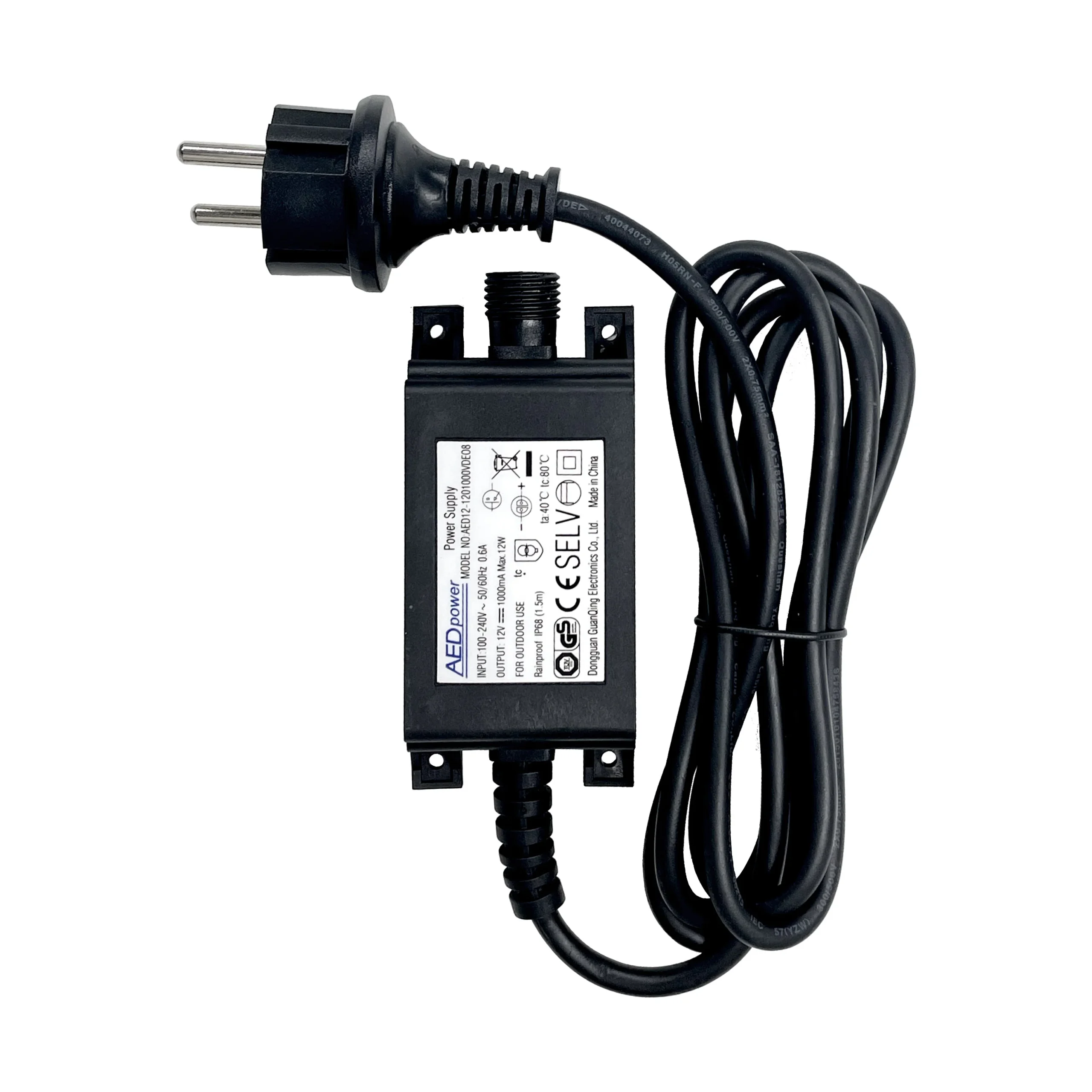 Ecowitt Extension Cord and DC 12V/1A Power Adapter 20m - Image 3