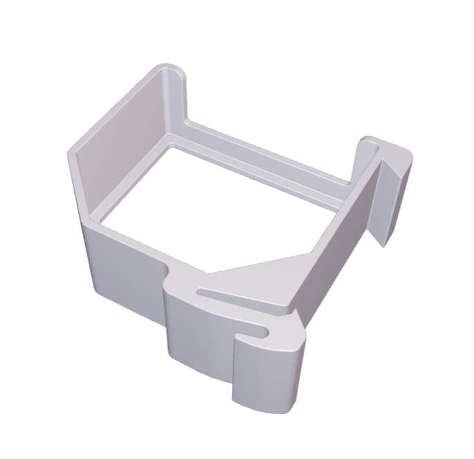 3D-tulostettu "Shelly din holder for Plus, Dimmer, RGBW"