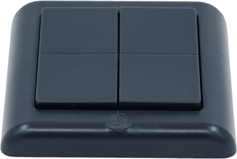 BLU Wall Switch 4 ZB DK tumma harmaa - Image 2