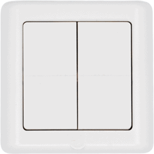 BLU Wall Switch 4 ZB DK valkoinen