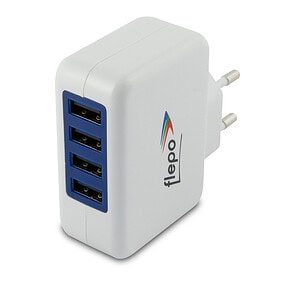Flepo USB-virtalähde 4 lähtöä 4A