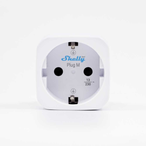 Shelly Plug M Gen3 valkoinen