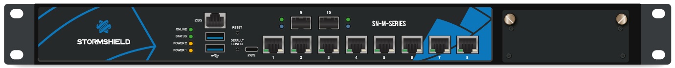 Stormshield SN720 (8x10/100/1000/2.5GbE interfaces+2 SFP+ cages + 1 empty network slot) - Image 2