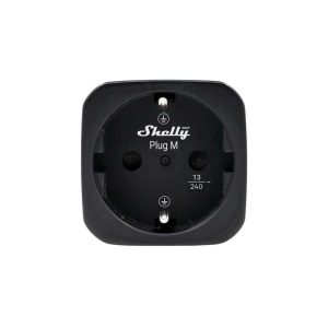 Shelly Plug M Gen3 musta