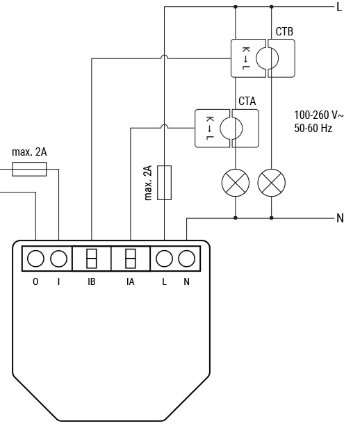 Shelly EM Gen4 + 50A CT