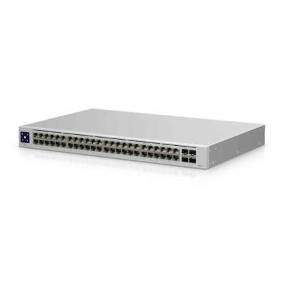 Ubiquiti Switch smart managed Layer2 52 Port • 48x GbE • 4x SFP • 19" • Lüfterlos • UniFi • USW-48