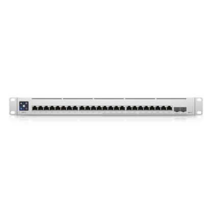 Ubiquiti Switch full managed Layer3 26 Port • 12x 2,5 GbE • 12x GbE • PoE Budget 400W • 24x PoE at • 2x SFP+ • 19? • UniFi • USW-Enterprise-24-POE - Image 3