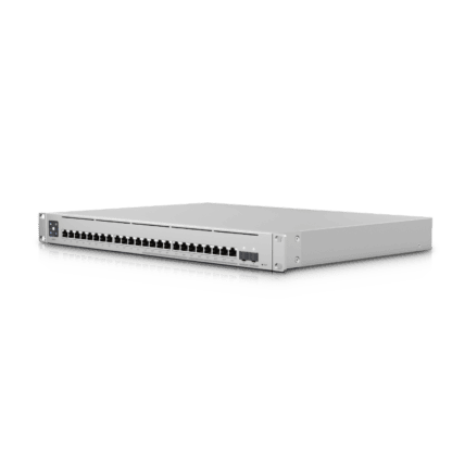 Ubiquiti Switch full managed Layer3 26 Port • 12x 2,5 GbE • 12x GbE • PoE Budget 400W • 24x PoE at • 2x SFP+ • 19? • UniFi • USW-Enterprise-24-POE