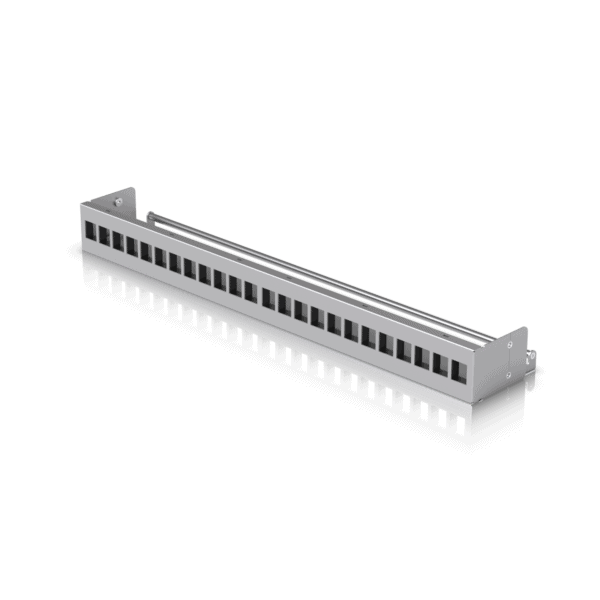 Ubiquiti Blank 24-Port Keystone Patch Panel / for UniFi rack-mount equipment / 1U / UACC-Rack-Panel-Patch-Blank-24 - Image 2