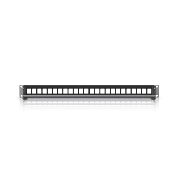 Ubiquiti Blank 24-Port Keystone Patch Panel / for UniFi rack-mount equipment / 1U / UACC-Rack-Panel-Patch-Blank-24 - Image 4