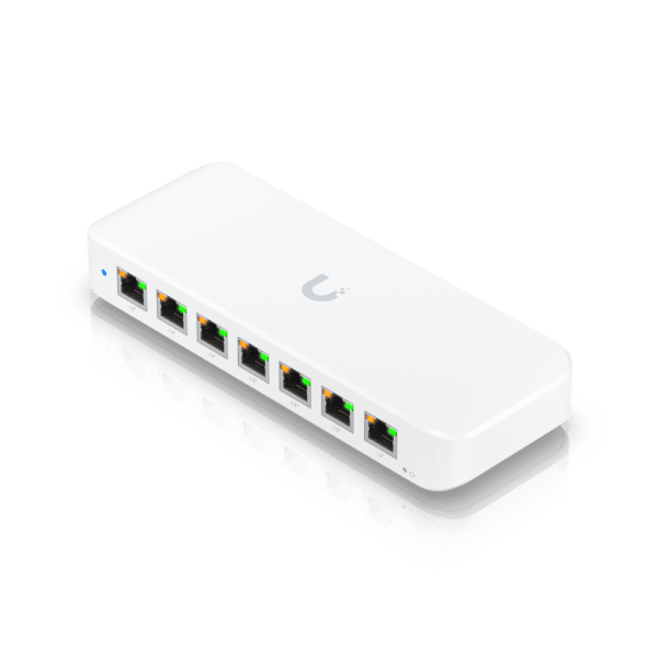 Ubiquiti UniFi Switch Ultra 210W  / 8 Port / Layer 2 / 1 PoE++  input / 7 PoE/PoE+ output / USW-Ultra-210W