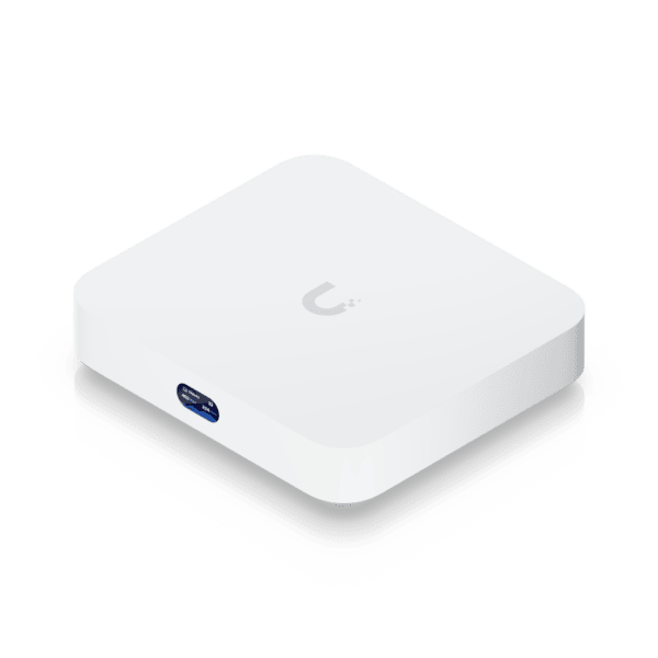 Ubiquiti UniFi Cloud Gateway Ultra / 1x 1/2,5 GbE RJ45-Port WAN / 4x GbE RJ45-Ports LAN /  1 Gbps routing IDS/IPS / UCG-Ultra