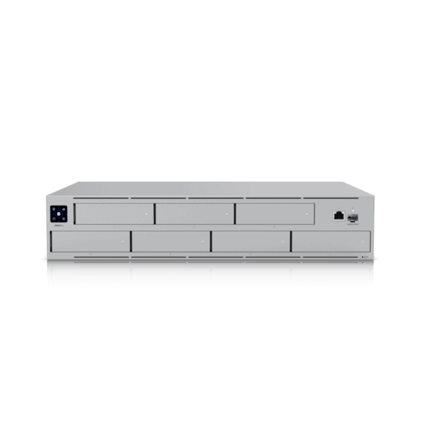 Ubiquiti UniFi NAS System Â&bull, 7x 2.5/3.5" HDD / SSD Â&bull, 1x GbE Â&bull, 1x SFP+ Â&bull, UNAS-Pro