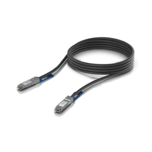 Ubiquiti UniFi Direct Attach Copper Cable (DAC) Â&bull, 100Gbps Â&bull, 3m Â&bull, QSFP28 Â&bull, UACC-DAC-QSFP28-3M