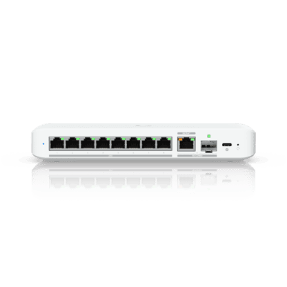 Ubiquiti Switch smart managed Layer2 9 Port Â• 8x  2,5 GbE Â• 1x 10 GbE PoE at In Â• Desktop Â• Lüfterlos  Â• UniFi Â• USW-Flex-2.5G-8 - Image 2