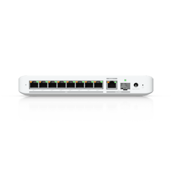 Ubiquiti Switch smart managed Layer2 9 Port Â&bull, 8x  2,5 GbE PoE+ Â&bull, 1x 10 GbE PoE bt In Â&bull, Desktop Â&bull, Lüfterlos  Â&bull, UniFi Â&bull, USW-Flex-2.5G-8-PoE - Image 2